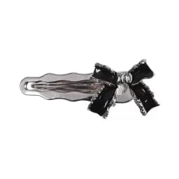 Sweet Bow Heart Rhinestone Hairpin High-End Hair Accessories For Women