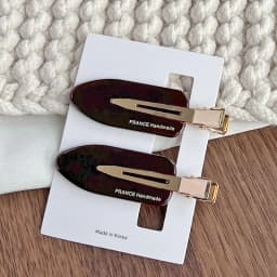 South Korea France traceless makeup clip, small size, simple bangs clip, French versatile side clip, skateboard clip
