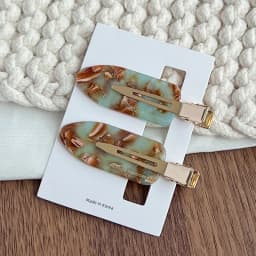 South Korea France traceless makeup clip, small size, simple bangs clip, French versatile side clip, skateboard clip
