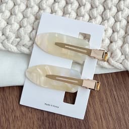 South Korea France traceless makeup clip, small size, simple bangs clip, French versatile side clip, skateboard clip