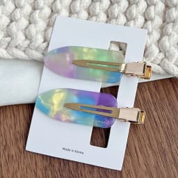 South Korea France traceless makeup clip, small size, simple bangs clip, French versatile side clip, skateboard clip