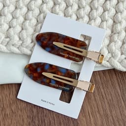 South Korea France traceless makeup clip, small size, simple bangs clip, French versatile side clip, skateboard clip