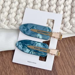 South Korea France traceless makeup clip, small size, simple bangs clip, French versatile side clip, skateboard clip