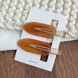 South Korea France traceless makeup clip, small size, simple bangs clip, French versatile side clip, skateboard clip