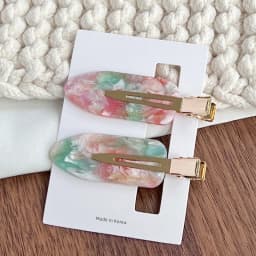 South Korea France traceless makeup clip, small size, simple bangs clip, French versatile side clip, skateboard clip