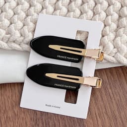 South Korea France traceless makeup clip, small size, simple bangs clip, French versatile side clip, skateboard clip