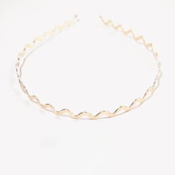3 Styles Women Gold Metal Wave Bending Hairbands Geometric Thin Headbands Elegant Headdress for Daily Party New Headwear 2025New