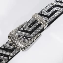 New Women's Fashionable Rhinestone Studded Belt Luxury Shiny Rivet Men's Belt, Street Hip-Hop Punk Rock Style Designer Y2k Belts