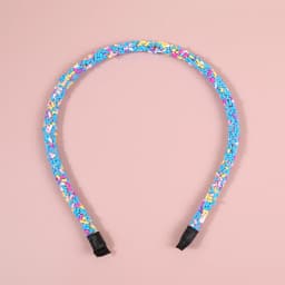1/4pcs Sparkly Hairbands Cute Girls Headbands Girls Ice Cream Colors Headbands Kids Children Party Decoration Headwear