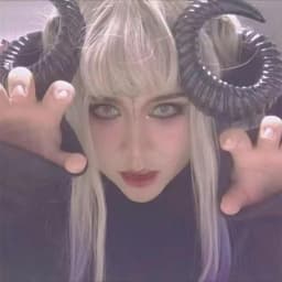 1 Pair Dark Lolita Headband Ram Horns Shape Hair Accessories Devil Horn Headband Photography Prop Black Gothic Style