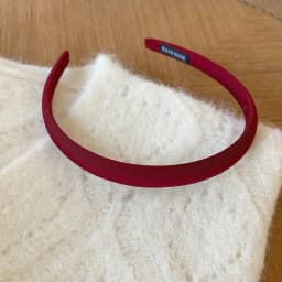 Korean Style Classic All-match Wine Red Hair Band Red Thin Headband Vintage Fashion Hair Hoops For Women Girls Hair Accessories