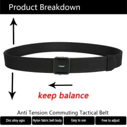 TUSHI New Hard Tactical Belt for Men Metal Automatic Buckle IPSC Gun Belt 1100D Nylon Military Belt Outdoor Sports Girdle Male