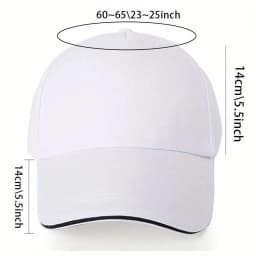 1pc Lightweight Unisex Baseball Cap | Adjustable Strap, Breathable, Quick-Drying | Perfect For Outdoor Sports And Travel