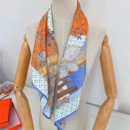 90Cm New Handmade Curling Sound Outside The Window Shawl Decoration Women's Holiday Gifts Large Square ScarfScarf Wholesale