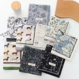 Pure Cotton Hand Towel Floral Bag Korean Style Retro 55CM Square Scarf Headscarf Women's Summer Good Match Scarf Outer Wear