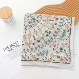 Pure Cotton Hand Towel Floral Bag Korean Style Retro 55CM Square Scarf Headscarf Women's Summer Good Match Scarf Outer Wear