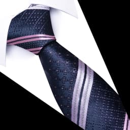 Newest Style 8 cm Necktie Man Blue Golden Striped Wedding Accessories Performance Tie Men Necktie Gravatas Fit Business