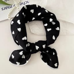 55cm Laies Headband Cotton Linen Square Scarf Women Korean College Girls Fashion Spring Autumn New Style Elegant Neck Scarves