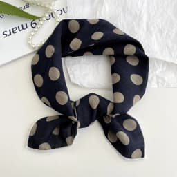 55cm Laies Headband Cotton Linen Square Scarf Women Korean College Girls Fashion Spring Autumn New Style Elegant Neck Scarves
