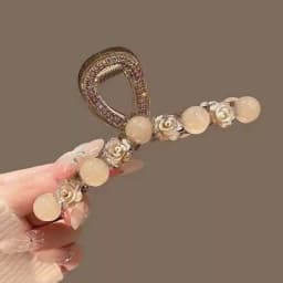 Exquisite And Versatile Flower Clip Fashionable Hair Accessories For Women