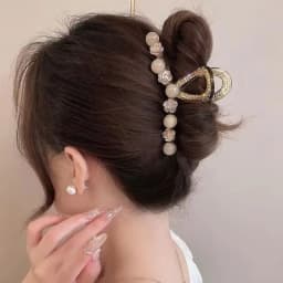 Exquisite And Versatile Flower Clip Fashionable Hair Accessories For Women