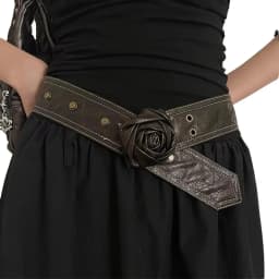 Designer Belts for Women High Quality Luxury Female Dress Flower Waistband Solf Leather Adjustable Girls Dresses Belt Rivet