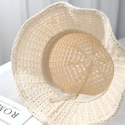 Women's Summer Sun Hat Wide Brim Breathable Beach Bucket Hat For Sun Protection Travel & Outdoor Activities Sunhat New