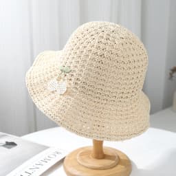 Women's Summer Sun Hat Wide Brim Breathable Beach Bucket Hat For Sun Protection Travel & Outdoor Activities Sunhat New
