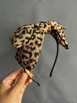 1/3pcs Fashion Leopard print bow Hairbands For Women Girls Party Hair Accessories