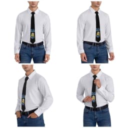 Personalized Despicable Me M-Miniones- Anime Necktie Men's Silk Neck Tie for Office