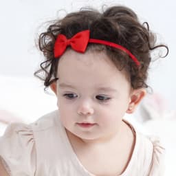 6Pcs/set Solid Color Grograin Ribbon Bowknot Headband For Girls New Headwear Elastic Hair Bands Infant Kids Hair Accessories