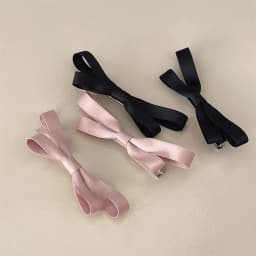 4PCS Cotton Strap Ballet Girl Bow Hair Clip Duckbill Clip Side Bangs Clip Hair Cards Hair Accessories