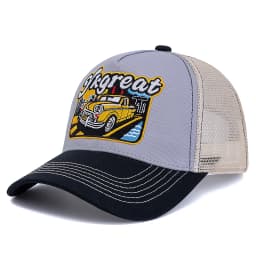 Hot Sale Unisex Baseball Cap Classic Vintage Car Pattern Mesh Cap Men And Women Breathable Streetwear Summer Trucker Hat