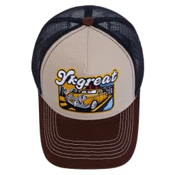 Hot Sale Unisex Baseball Cap Classic Vintage Car Pattern Mesh Cap Men And Women Breathable Streetwear Summer Trucker Hat