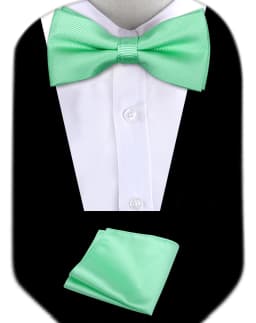 Bow Tie Man Wedding Luxury Bowtie Hanky Neckwear Fashion Elegant Set Neck Tie With Pocket Square Handkerchief Accessories Cravat