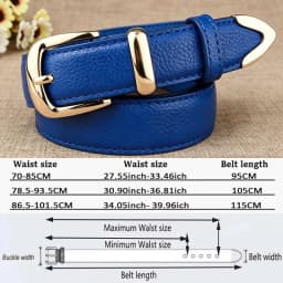 Women Leather Belts High Quality Fashion Best Matching Dress Jeans Belts for Lady Women's Dress Luxury Designer Brand LB2146