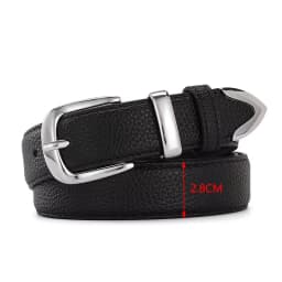Women Leather Belts High Quality Fashion Best Matching Dress Jeans Belts for Lady Women's Dress Luxury Designer Brand LB2146