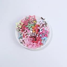 50pcs/lot Y2K Star BB Hair Clips Candy Colorful Metal Pentagram Snap Hairpins Barrettes For Girls Headwear Hair Accessories