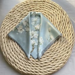 100% Silk Square Scarf for Women Real Mulberry Silk Hijab Scarves Lady Fashion Luxury Headband Shawl Wrap Kerchief Bandana