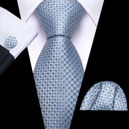 Mens Tie Golden Red Green Pink Plaid Checks Geometric Ties Hanky Cufflinks Set Necktie Formal Wedding Dinner silk Party