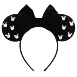 Pearls 3.3"Mouse Ears Headband 5‘’ Velvet Bow Hairband For Girls Festival Party Cosplay DIY Hair Accessories Women Gifts