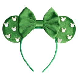 Pearls 3.3"Mouse Ears Headband 5‘’ Velvet Bow Hairband For Girls Festival Party Cosplay DIY Hair Accessories Women Gifts