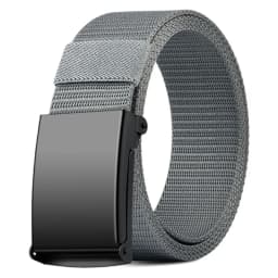 Men Female Belts Military Nylon Adjustable Belt Men Outdoor Travel Tactical Waist Belt with Plastic Buckle for Pants