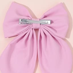Flower Bow Hair Clips Sweet Pink Bee Floral Handmade Embroidery Bownot Barrette For Girls Children Daliy Heawear Accessories
