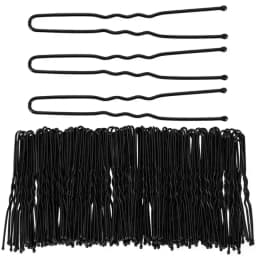 5/6/7cm Black Hair Clips U-Shaped Bobby Pin Invisible Wavy Hairpin Hairstyle Styling Metal Hair Grip Barrette Hair Accessories