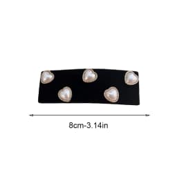 1pc Retro Korean Version New Bb Clip Hair Accessory for Women, Pearl Hair Clip, Hair Accessory Clip, Dec Jewelry