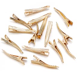 10pcs Metal Alligator Hair Clip With Teeth Nonslip Hairdressing Styling Accessories DIY Broken Hair Clip Edge Clip Accessories