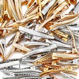 10pcs Metal Alligator Hair Clip With Teeth Nonslip Hairdressing Styling Accessories DIY Broken Hair Clip Edge Clip Accessories