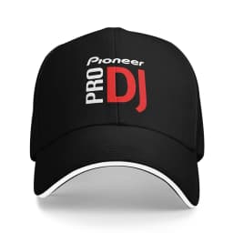 Polyester Pioneer DJ Cap Polyester Casual Alphabet Lightweight Non-Stretch Summer Baseball Cap for Women Men Outdoor