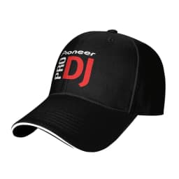 Polyester Pioneer DJ Cap Polyester Casual Alphabet Lightweight Non-Stretch Summer Baseball Cap for Women Men Outdoor